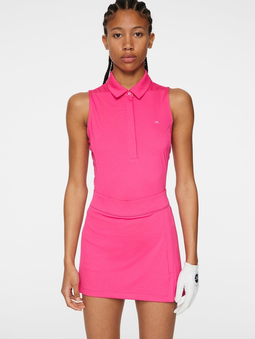 J.Lindeberg Fuchsia Sleeveless Dena Top